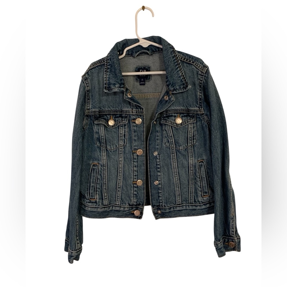 GAP Kids Girls Blue Denim Jean Jacket size 10